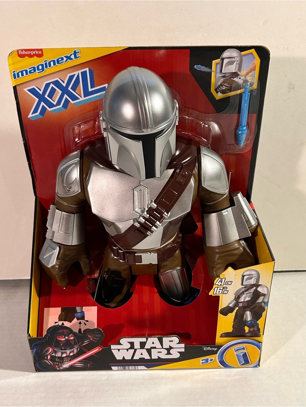 Imaginext Star Wars The Mandalorian XXL 16.25" Action Figure New In Box